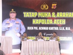 Kapolda Aceh Beri Arahan kepada Personel Polres Subulussalam
