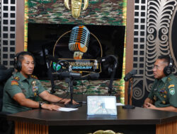 Kepala Staf Angkatan Darat Resmikan Studio Podcast Kodam Iskandar Muda