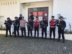 Personil Polres Aceh Besar Dan BKO Brimob Polda Aceh Lakukan Patroli Perintis Presisi