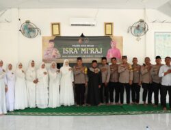 Polres Aceh Besar Peringati Isra Mi’raj Nabi Muhammad SAW 1445 H / 2024 M