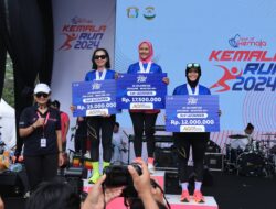 Kemala Run 2024: Seorang Polwan Polda Aceh Raih Juara III Kategori 10 Km