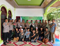 Gelar Jum’at Curhat, Kapolres Aceh Besar Silaturahmi Bersama Pimpinan Dayah Al-Muhajirin Tgk Di Ujeun Tgk H.Ahmad Tajuddin ( Abi Lampisang )