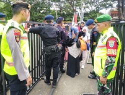 Aparat Kepolisian Meningkatkan Pengamanan Di Lokasi Opening Ceremony PON XXI 2024