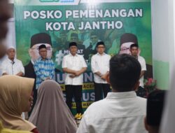 Bukti Integritas Musannif – Sanusi, Posko Pemenangan Jantho Dihadiri Ribuan Tim, Para Senior Lintas Kadis Sekda dan para eks camat